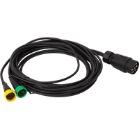 ASPÖCK 58-1022-087 cablaggio elettrico per rimorchio 4,5 m connettore a 7 pin baionette 2x5 pin
