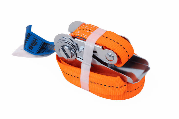 Set di quattro cinghie monopezzo HERMON da 5 m/25 mm/1 t con tenditore
