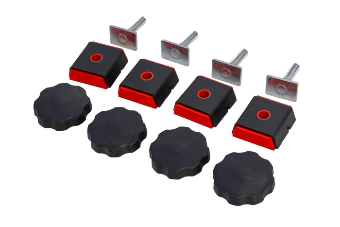 Profilo a T MF (scanalature) - adattatore per travi con scanalature a T - Inter Pack Traxer, Carver, Zenith