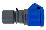 Presa elettrica MANTES 2P+Z, presa portatile 16A 230V con sportellino