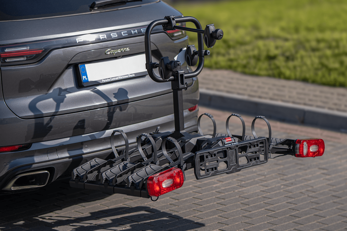 Inter Pack Spider 3 Lite - portabici da gancio traino per 3 bici