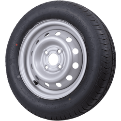 OUTLET Ruota completa PNEUMATICO LINGLONG 165/70 R13 79N CERCHIO UNITRAILER 4Jx13" 4x100 ET:30