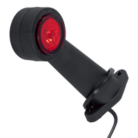 Lampada di segnalazione a LED FRISTOM FT-009E universale su braccio in gomma