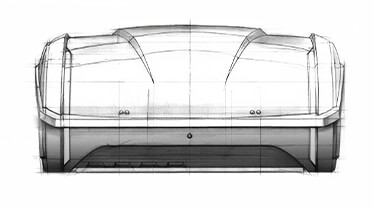 GP EVOLVE box/case per piattaforma bici Peruzzo