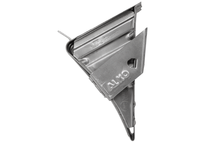 Cuneo per ruote con staffa di montaggio AL-KO UK36 h:161mm