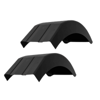 Set di due semiparafanghi per rimorchio DOMAR DR1013004+DR1013005, passaruota 395/220mm sinistro+destro