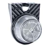 Lampada di posizione universale a LED bianca FRISTOM FT-059 con staffa angolare