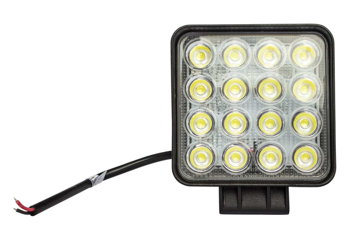 FARO DA LAVORO LUCE LED 16 LED 48 W TT TECHNOLOGY 3400 LM 
