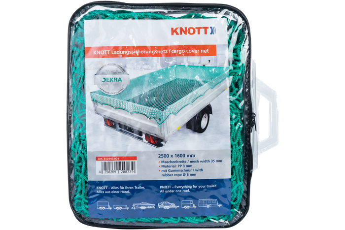 RETE DI COPERTURA PER RIMORCHIO RETE ESTENSIBILE 160X250 CM KNOTT