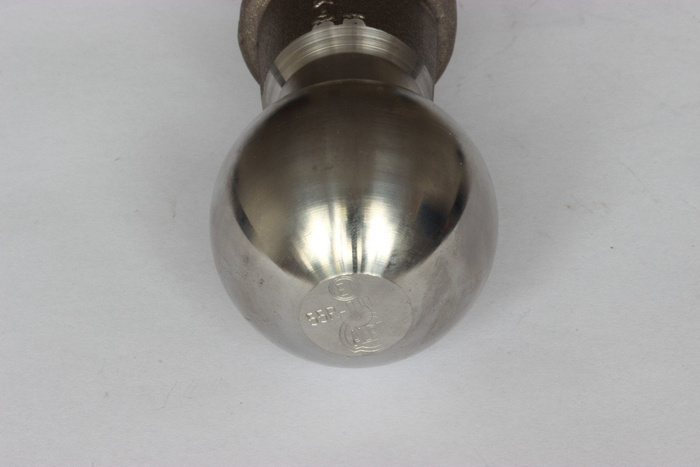 Testa Sferica Gancio Traino 50 Mm – Portata 3.5 Tonnellate, Universale E Robusta